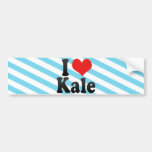 I Love Kale Bumper Sticker