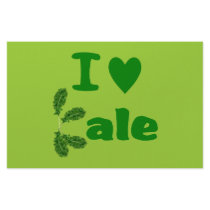 I Love Kale (I Heart Kale) Vegetable/Gardener Stationery Paper