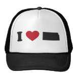 I Love Kansas hats