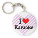 I love Karaoke keychains