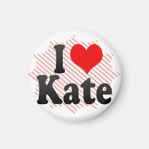 I love Kate Refrigerator Magnet