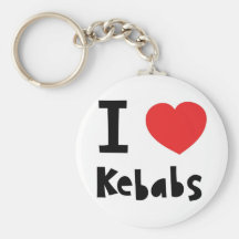I love Kebabs Keychain