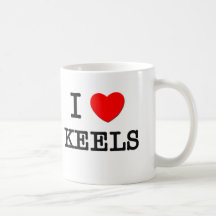 I Love Keels Coffee Mugs