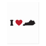 I Love Kentucky postcards