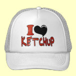 I Love Ketchup hats