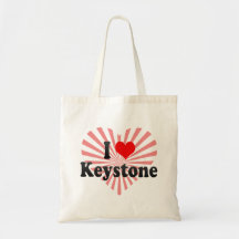 I Love Keystone, United States Bags