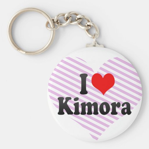 I love Kimora Key Chain