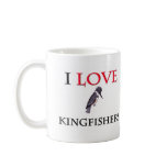 I Love Kingfishers mugs