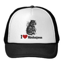 I Love Kinkajous Trucker Hat