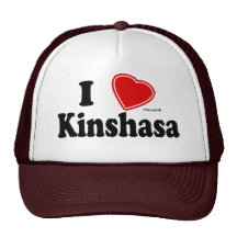 I Love Kinshasa Mesh Hats