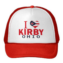 I love Kirby, Ohio Mesh Hat