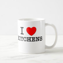 I Love Kitchens Mug