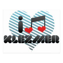 I Love Klezmer Postcards