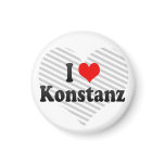 I Love Konstanz, Germany Fridge Magnet