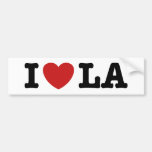 I Love LA Bumper Stickers