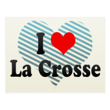 I Love La Crosse, United States Post Cards