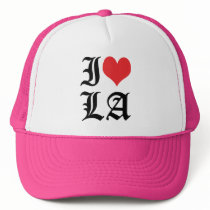 I Love LA / I Heart LA / Los Angeles Hat