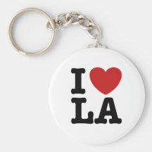 I Love LA Key Chain