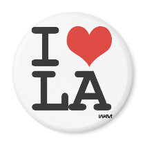 I love LA Fridge Magnets