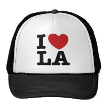 I Love LA Mesh Hat