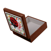 I Love Ladybugs Trinket Box