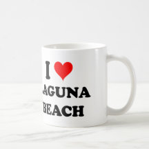 I Love Laguna Beach California Coffee Mug