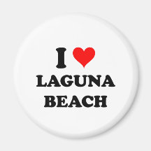 I Love Laguna Beach California Magnet