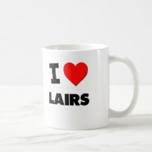 I Love Lairs Coffee Mug