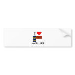 I Love Lake Lure North Carolina bumper stickers