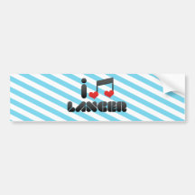 I Love Lancer Bumper Stickers