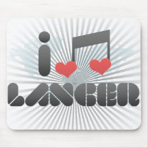 I Love Lancer Mousepads