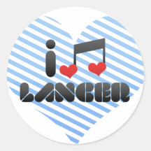 I Love Lancer Sticker
