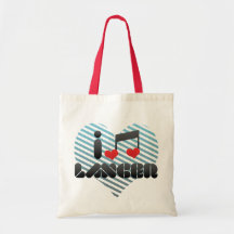 I Love Lancer Tote Bag