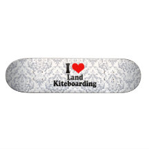 I love Land Kiteboarding Skateboard Decks