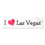 I Love Las Vegas bumper stickers