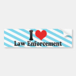 I Love Law Enforcement Bumper Stickers