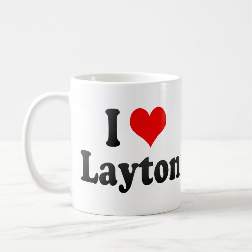 I Love Layton, United States Mug