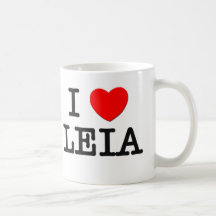 I Love Leia Mug