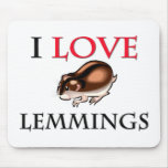 I Love Lemmings Mouse Mats