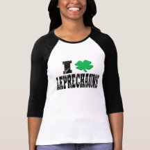 I Love Leprechauns Tshirts