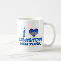 I love Lewiston, New York Coffee Mugs