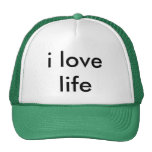 i love life trucker hats