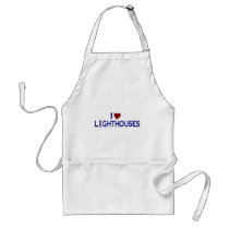I Love Lighthouses Aprons