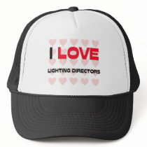 I LOVE LIGHTING DIRECTORS MESH HATS