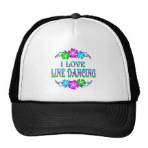 I LOVE LINE DANCING HATS