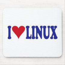 I Love Linux Mousepads