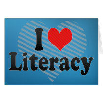I Love Literacy Cards