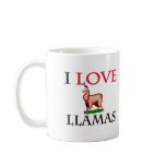 I Love Llamas mugs
