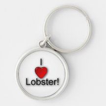 I love Lobster! Key Chain