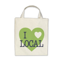 I Love Local Tote Bag
